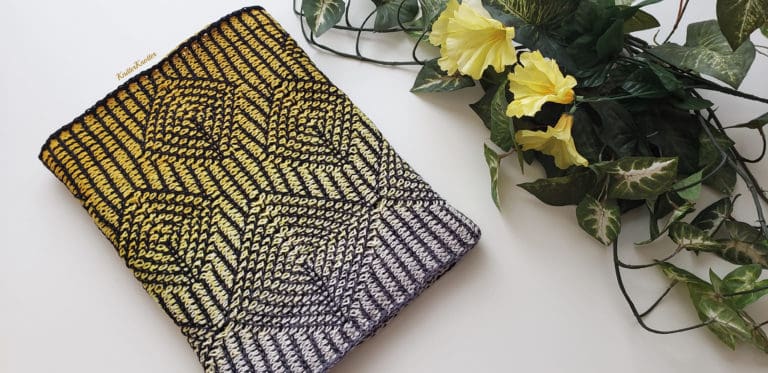 Vajra Infinity Scarf – Tunisian Crochet Pattern