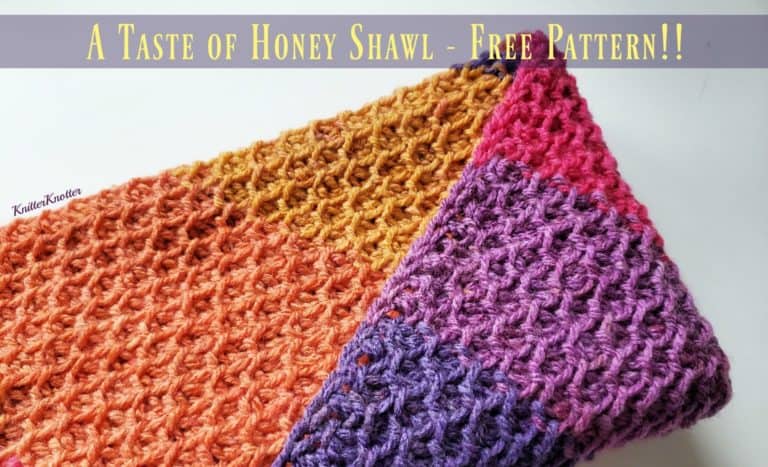 A Taste of Honey Shawl – Free Pattern!