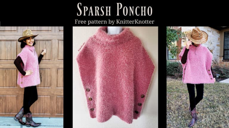 Sparsh Poncho – Free Pattern!