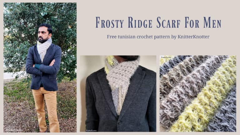 Frosty Ridge Scarf – Free Pattern!