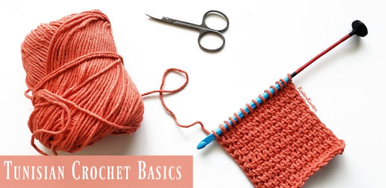 Tunisian crochet basics