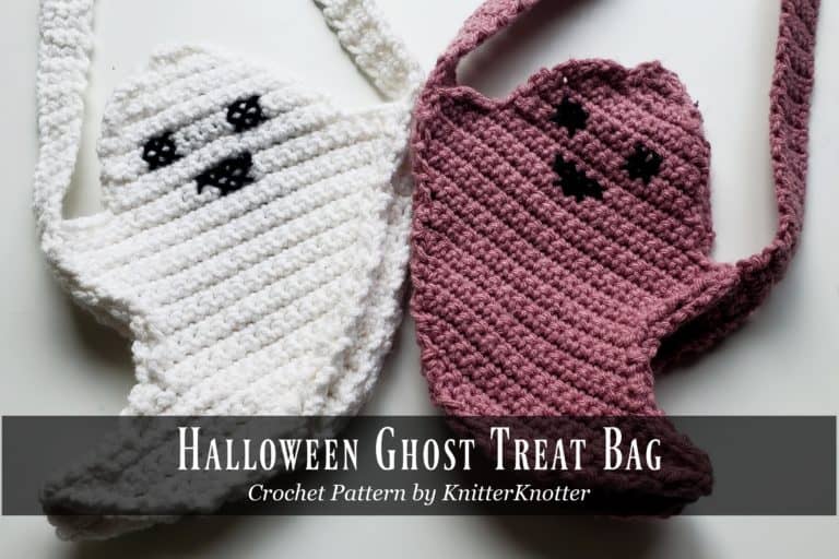 Halloween Ghost Treat Bag – Crochet Pattern!