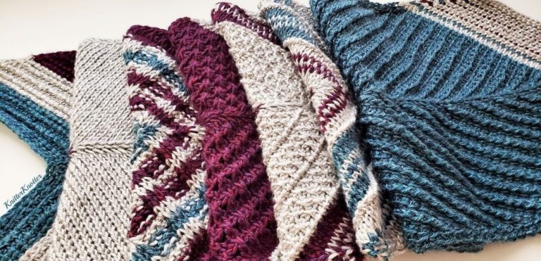 Prerna Scarf – Free Tunisian Crochet Pattern