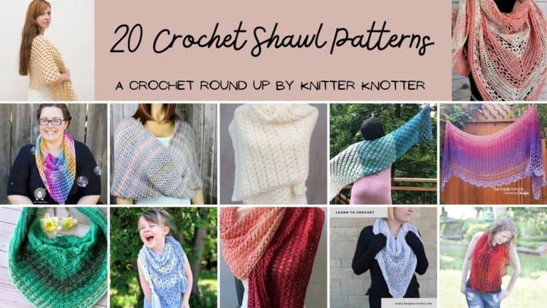 20 Free Crochet Shawl Patterns and Beautiful Wraps