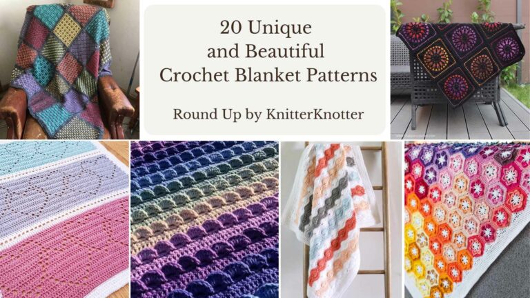 20 Unique and Beautiful Crochet Blanket Patterns