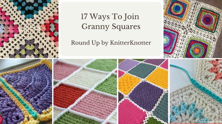 17 Ways to Join Crochet Squares
