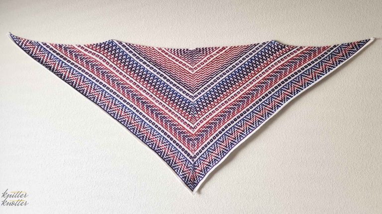 Ira Tunisian Mosaic Shawl – Free Pattern!