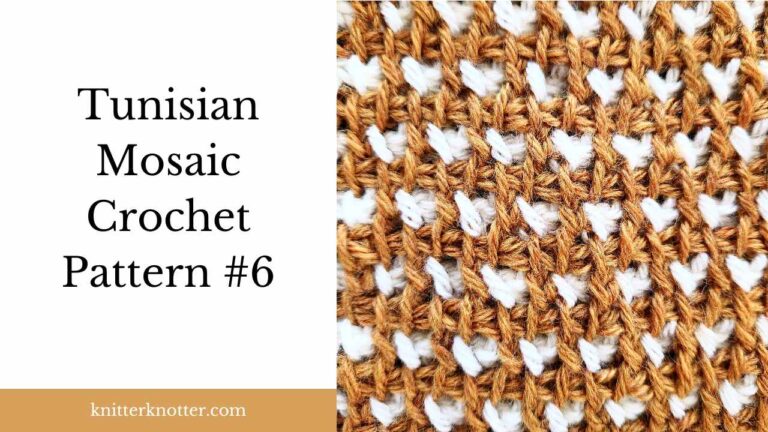 Tunisian Mosaic Crochet Pattern #6