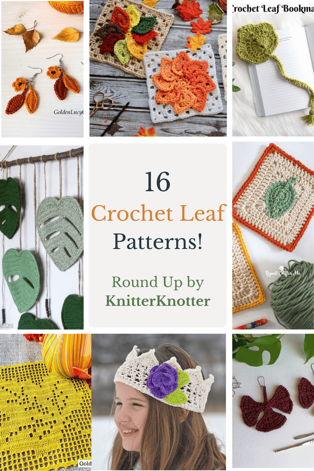 16 Crochet Leaf Patterns: How to Create Stunning Leaves - KnitterKnotter