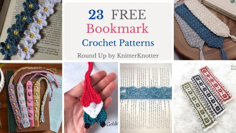 Free Easy Bookmark Crochet Pattern Ideas for Gifts crochet patterns round up