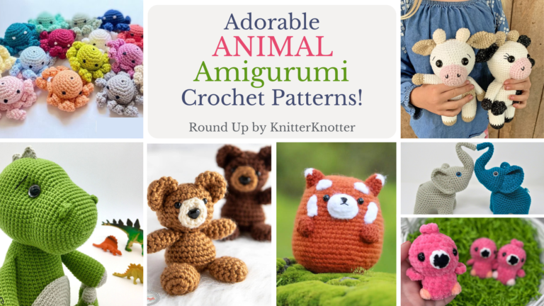 Crochet Animal Patterns for Cute Amigurumi. Free crochet patterns round up