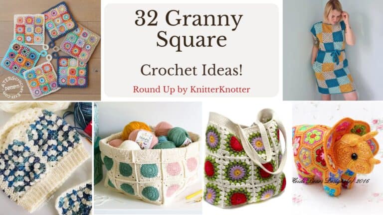 32 Crochet Granny Square Ideas and Inspiration!