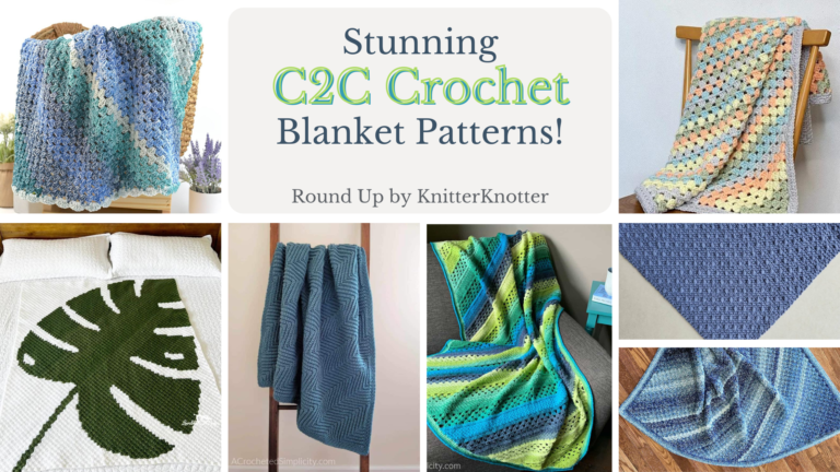 Free C2c Crochet Blanket Patterns. Free crochet pattern round up