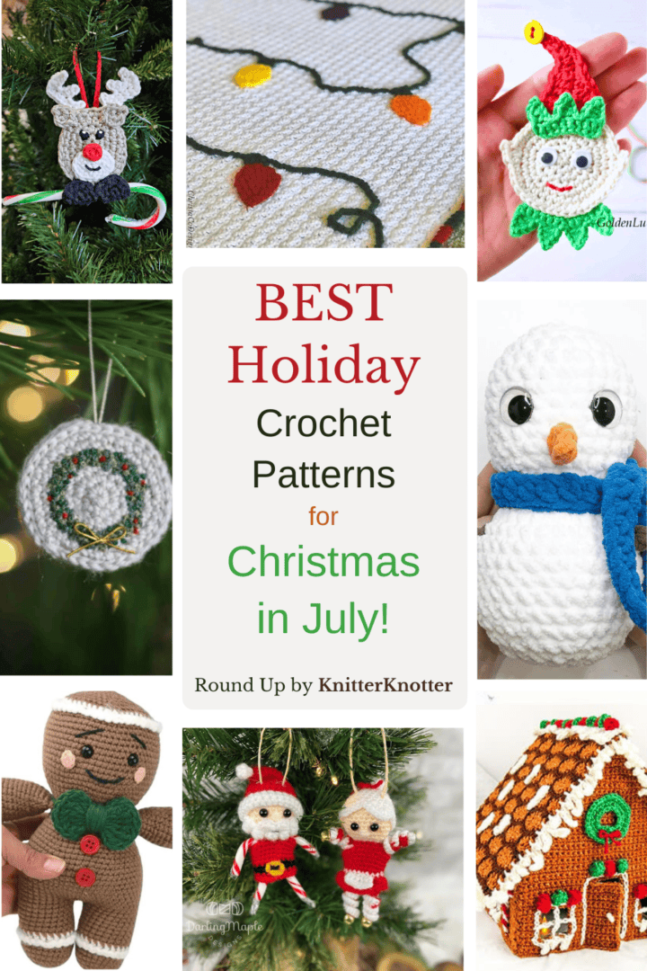 Best Free Crochet Christmas Patterns for the Holidays - KnitterKnotter