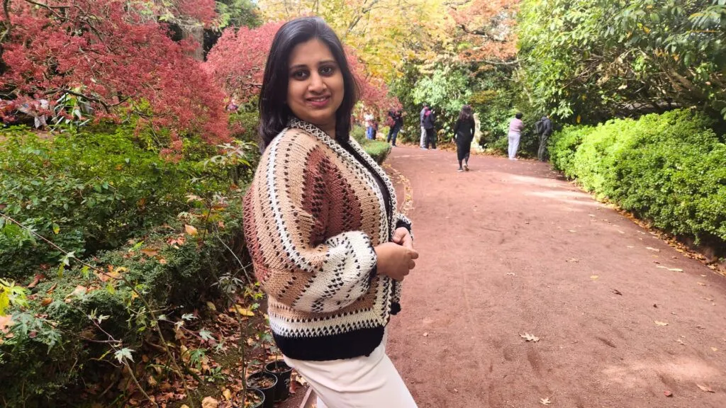 Maya Hexagon Cardigan by KnitterKnotter - Wide 11