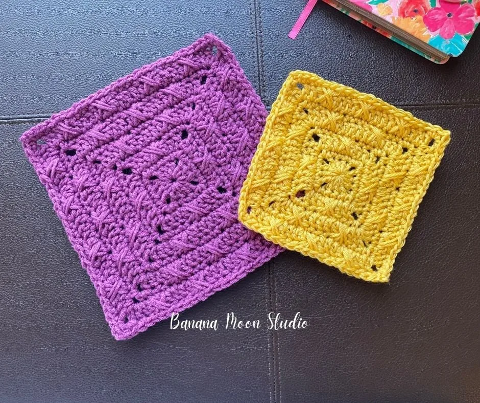 6 inch Granny Square Pattern by Banana Moon Studio