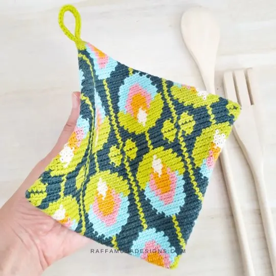 70s Potholder Pattern by Raffamusa Designs