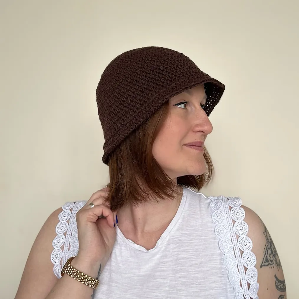Bucket Sun Hat by Blue Star Crochet