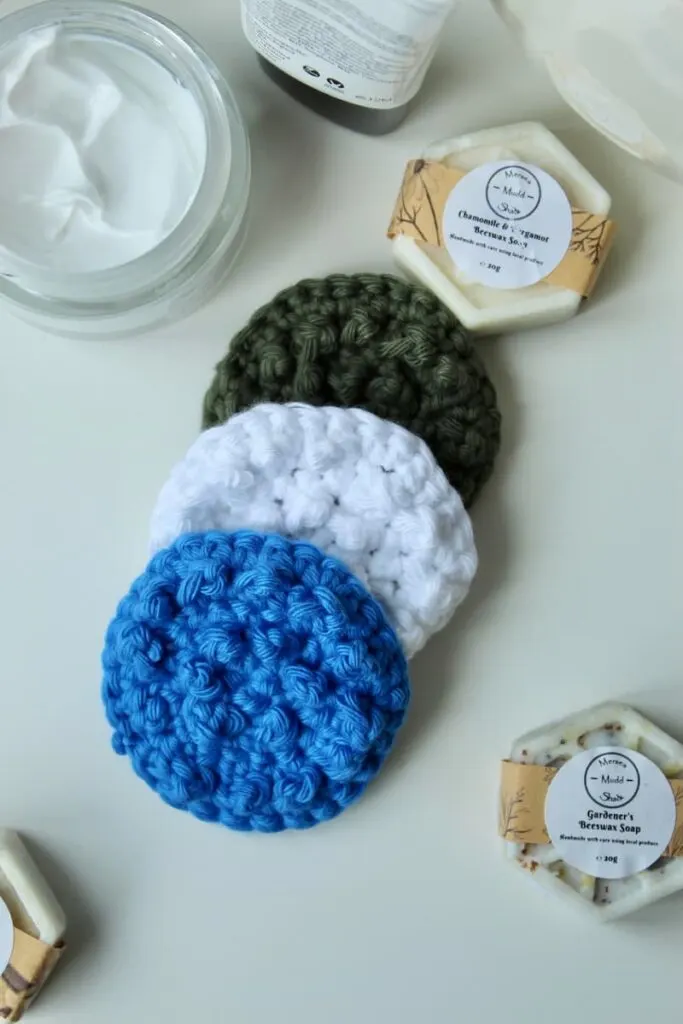 Crochet Face Scrubbies by Blue Star Crochet