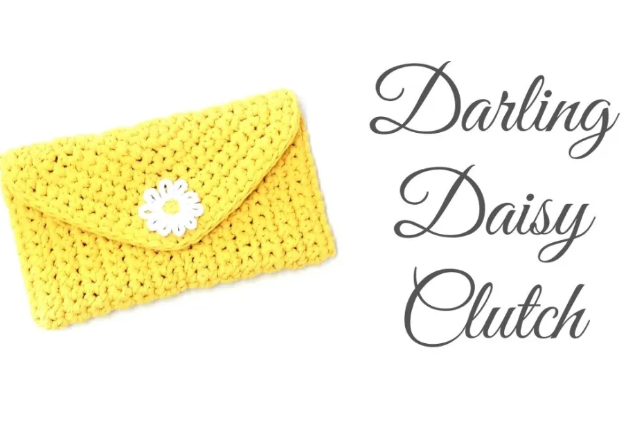 Darling Daisy Clutch Bag by The Crafty Therapist
