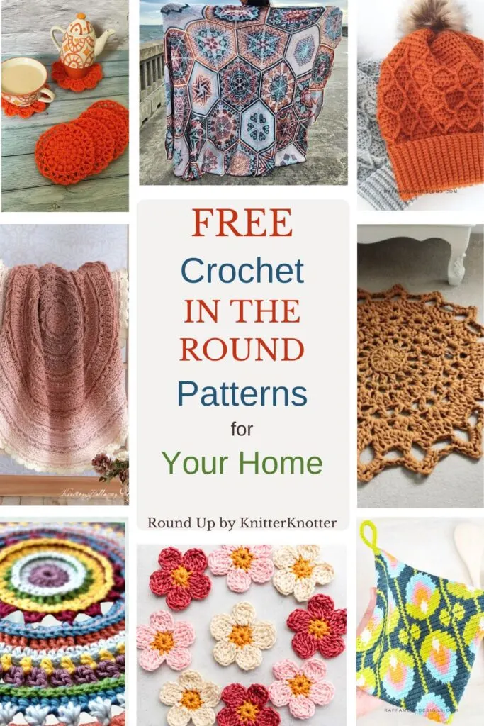 Discover the Fun of Free Crochet in the Round Patterns for the Home