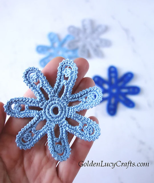 Irish Lace Flower by Golden Lucy Crafts