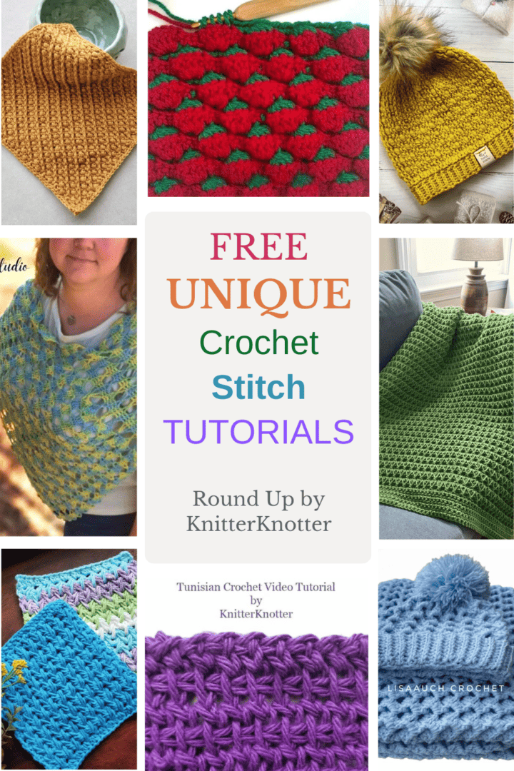 Unique Stitches Ramsbottom 30+ Patterns Using Unique Crochet Stitches - That You'll Want to Learn ...