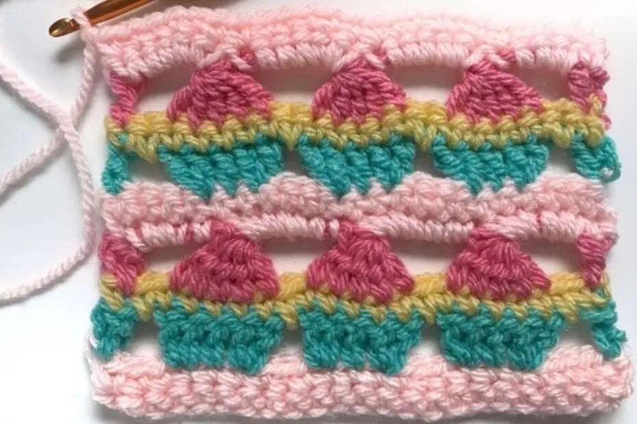 Cupcake Stitch Tutorial by Hookfully