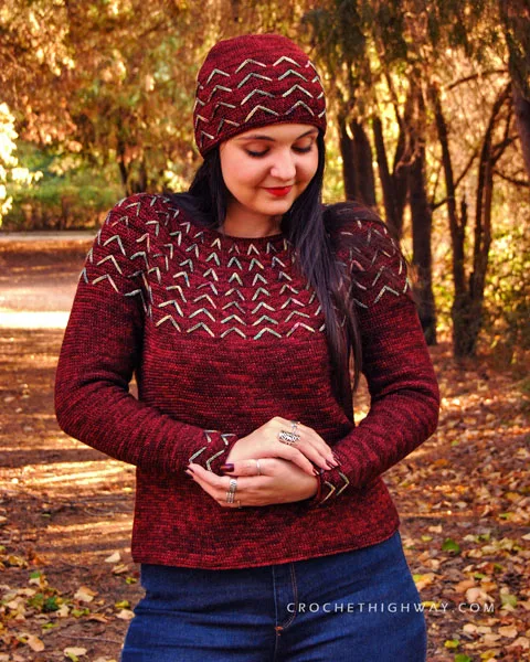 Sagittarius Sweater by Crochet Highway