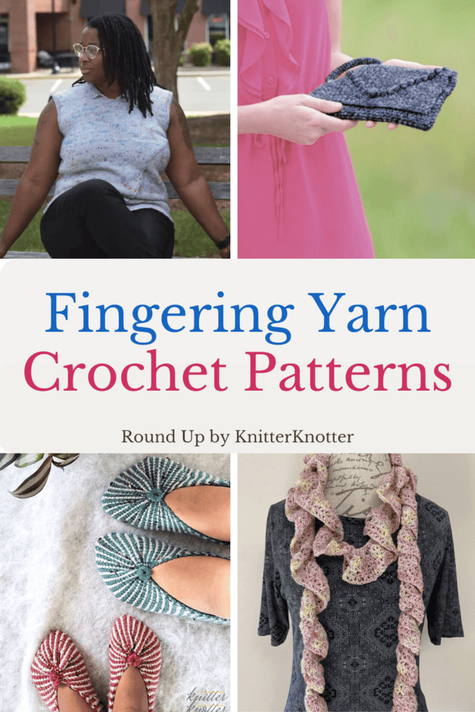 17 Fingering Weight Yarn Crochet Patterns for Tops & Accessories