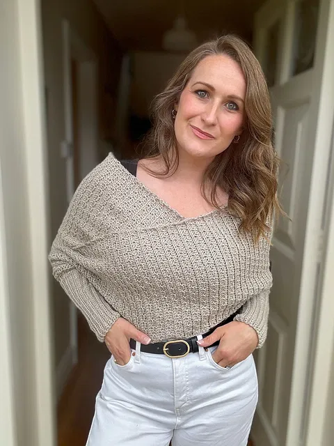 Eleanor Sweater Scarf by HanJan Crochet