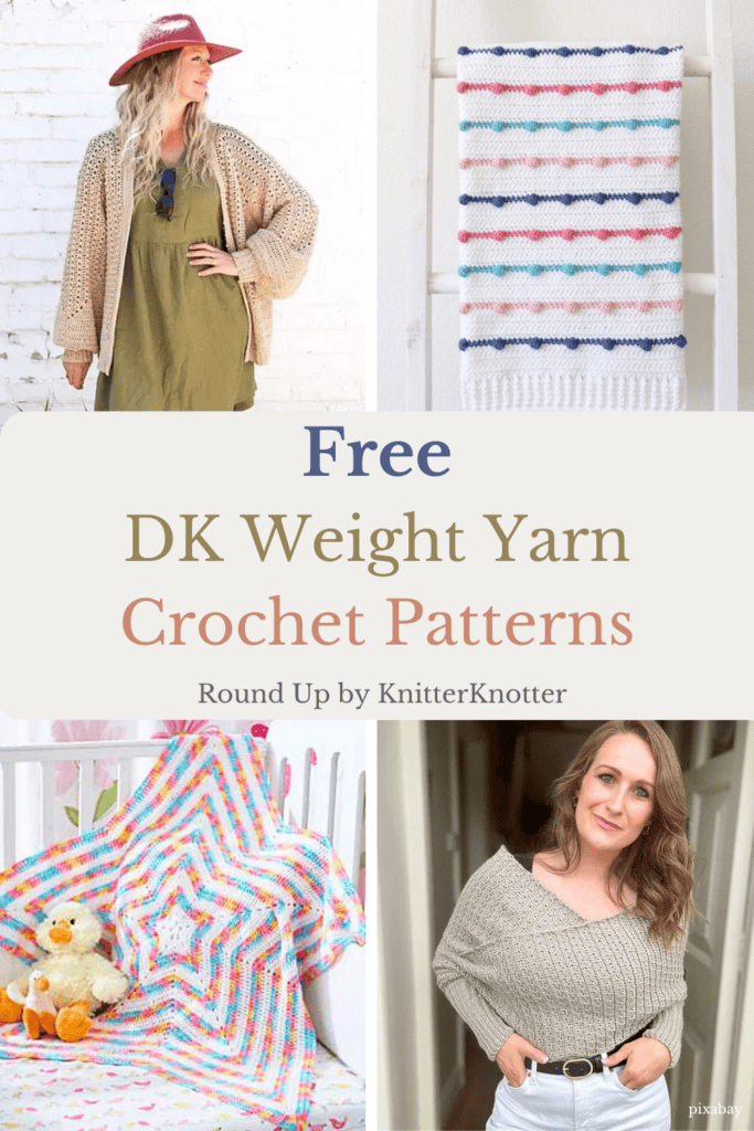 Free Crochet DK Yarn Lightweight Patterns Round UP