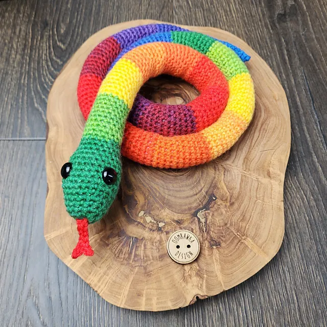 Large Rainbow Snake by Oombawka Design