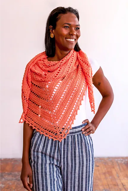 Montego Shawl by Toni Lipsey Yarn Crafts