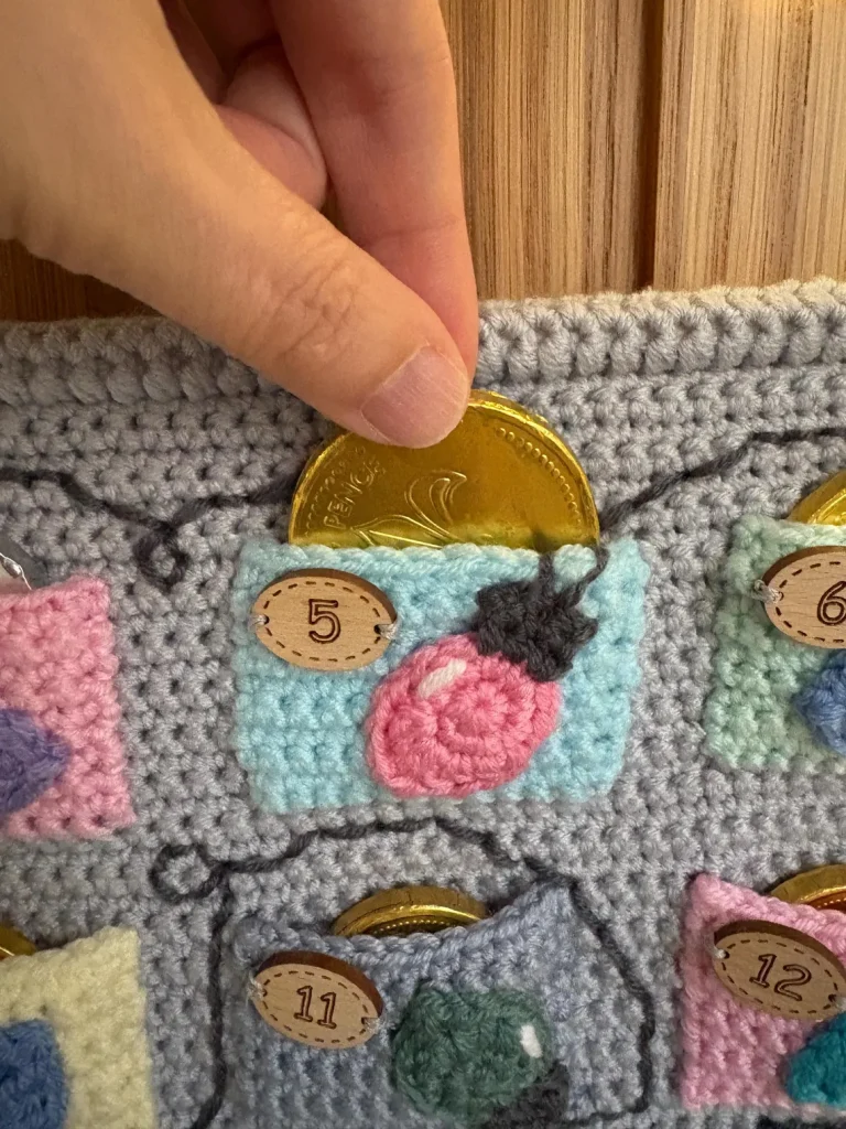 Christmas Lights Advent Calendar Crochet Pattern Lau Loves Crochet