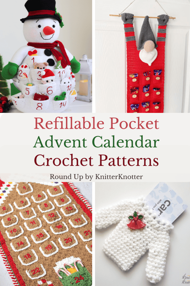 24 Crochet Advent Calendar Patterns to Countdown to Christmas ...