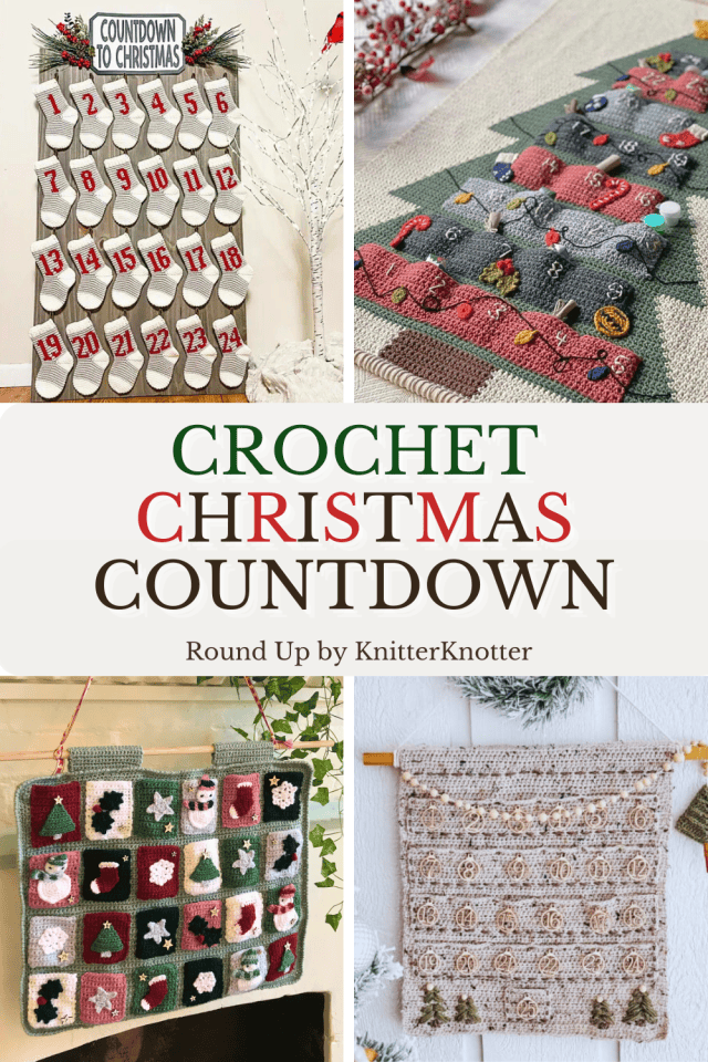 24 Crochet Advent Calendar Patterns to Countdown to Christmas ...