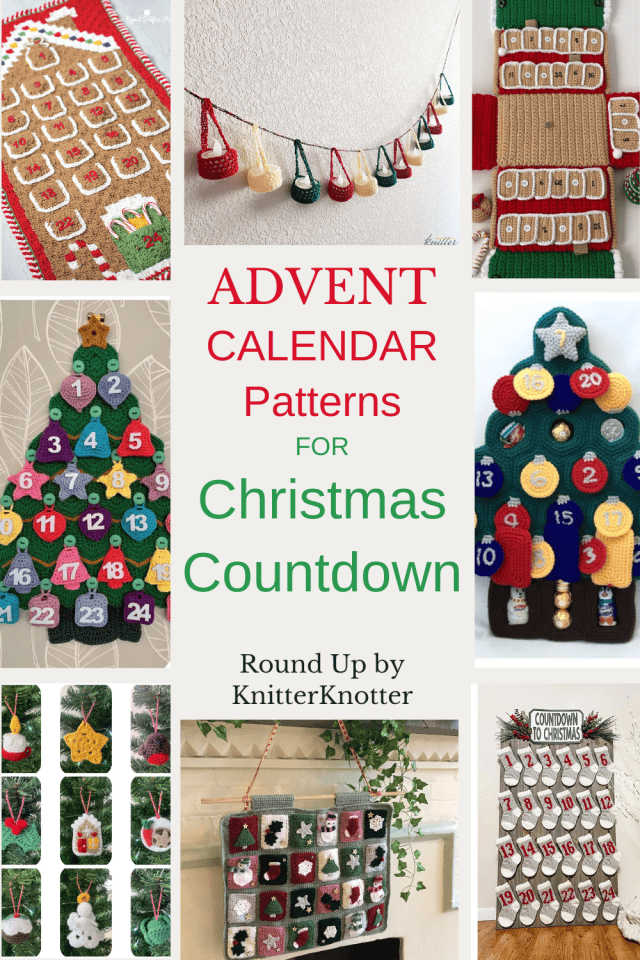 24 Crochet Advent Calendar Patterns to Countdown to Christmas ...