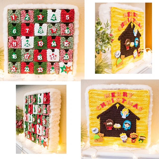 Nativity Scene Advent Calendar Nickis Homemade Crafts