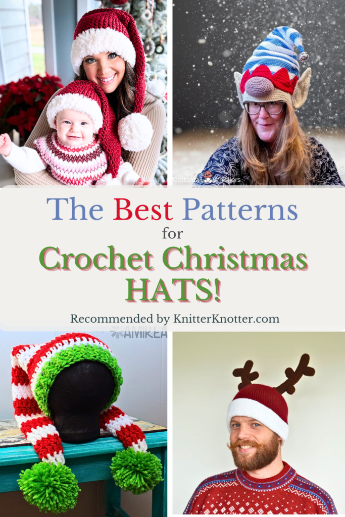 Best Crochet Christmas Hats Bold Whimsy Fun festive