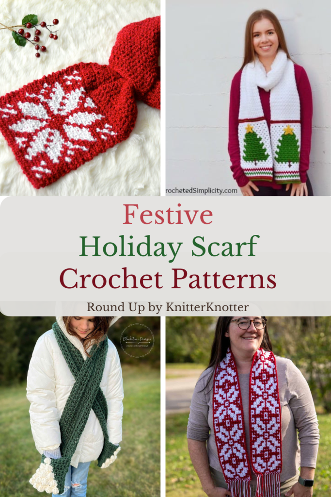 Best Crochet Christmas Scarf Patterns for Holidays