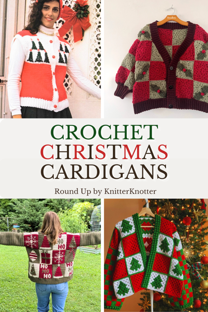 Best Crochet Christmas Sweater Patterns_ Classic and Cute Cardigans