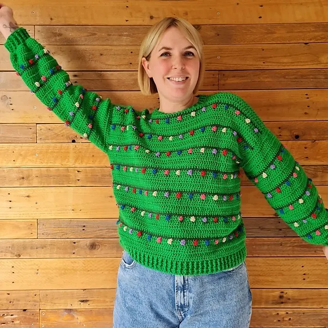 Christmas Lights Sweater