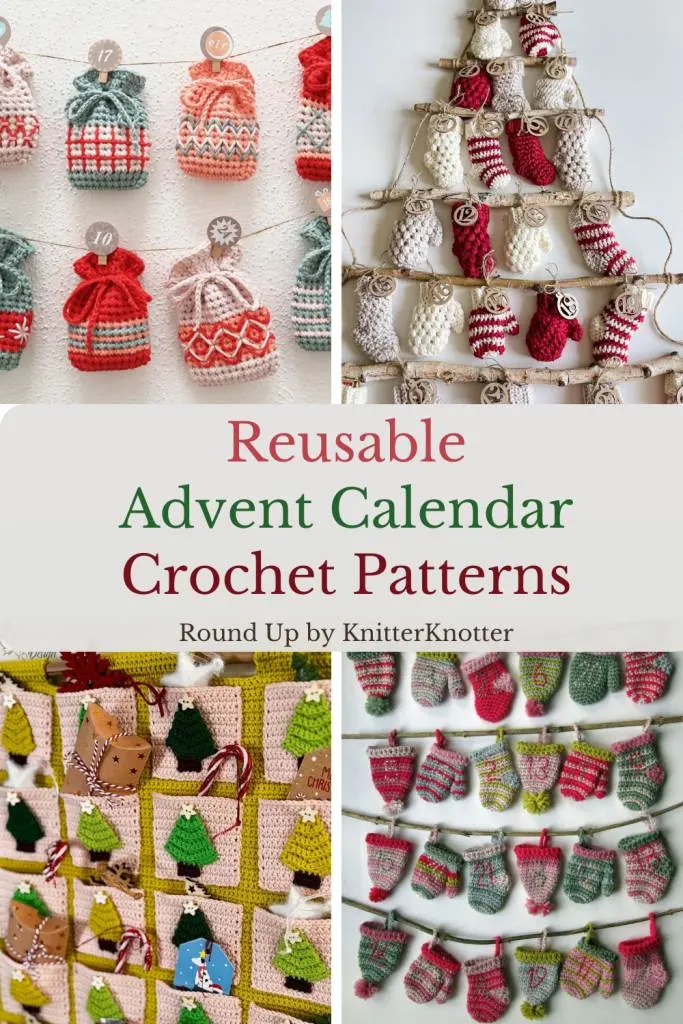 24 Reusable Crochet Advent Calendar Patterns to Countdown to