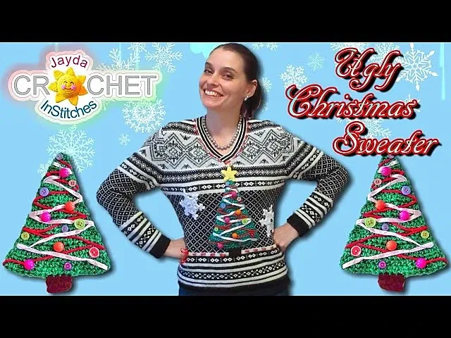 Ugly Christmas Sweater Pattern Jayda In Stitches