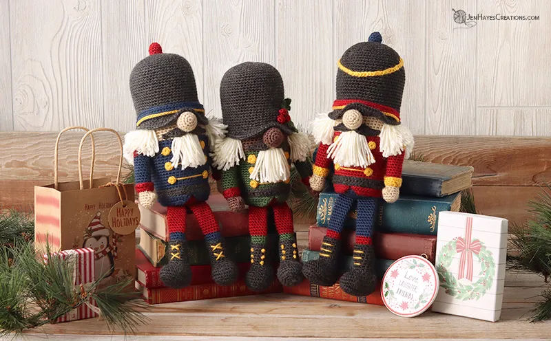 Crochet Nutcracker Gnome &ndash; Jen Hayes Creations