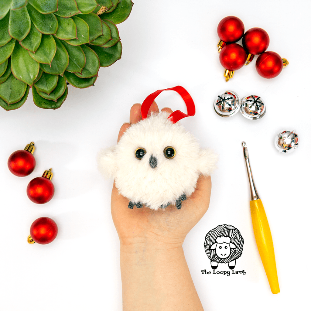 Crochet Owl Ornament &ndash; The Loopy Lamb