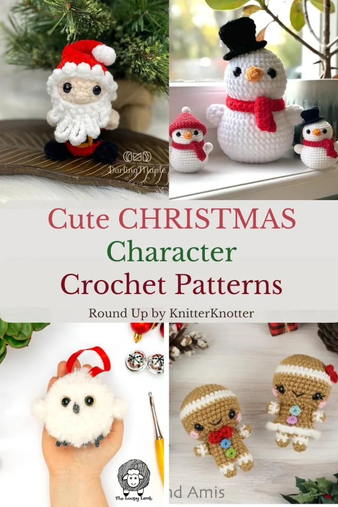 Free Christmas Amigurumi Patterns Festive Crochet Ornaments Gifts (2)