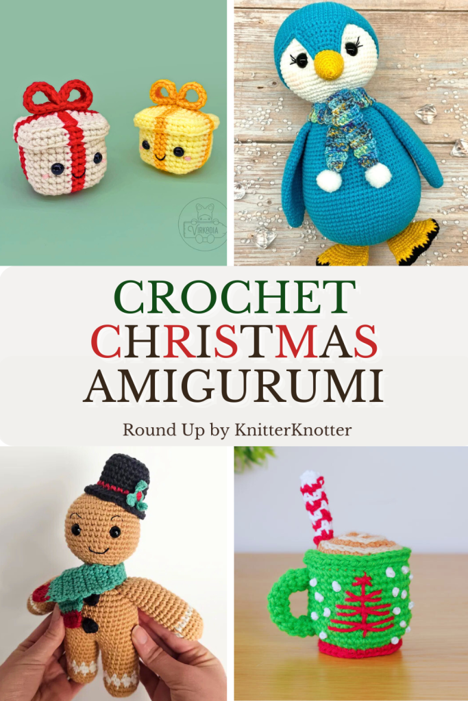 Free Christmas Amigurumi Patterns Festive Crochet Ornaments Gifts (3)