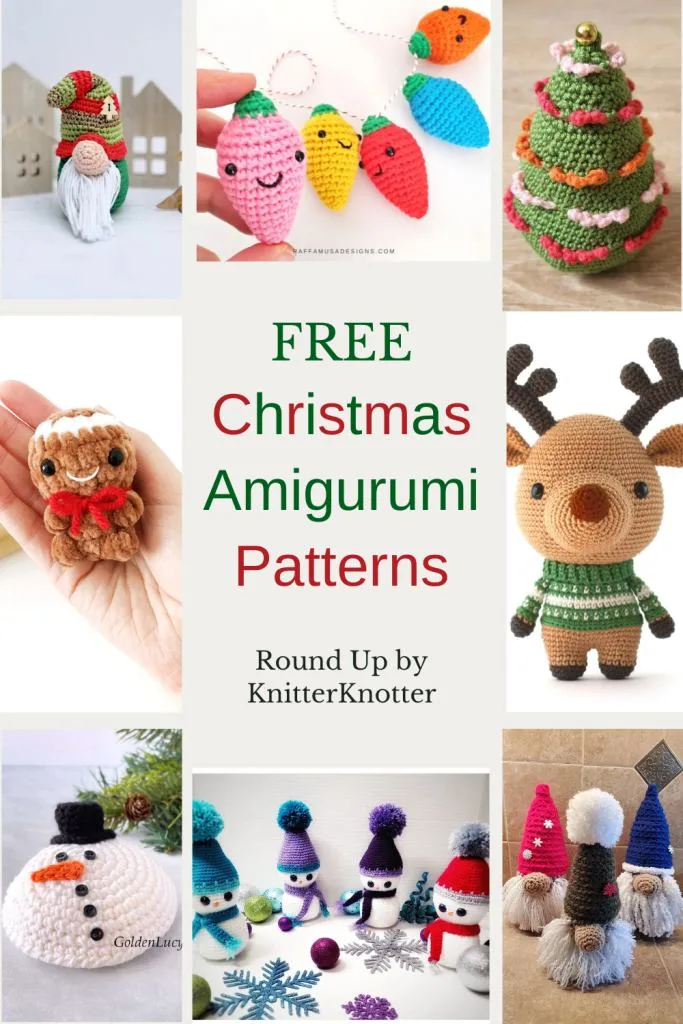 Free Christmas Amigurumi Patterns Festive Crochet Ornaments Gifts